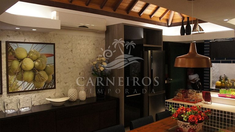 Bangalô no Carneiros Beach Resort, Praia dos Carneiros