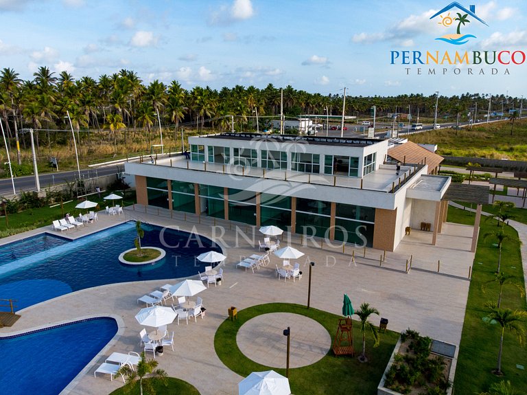 Flat 3 Quartos - Muro Alto Clube - Porto de Galinhas