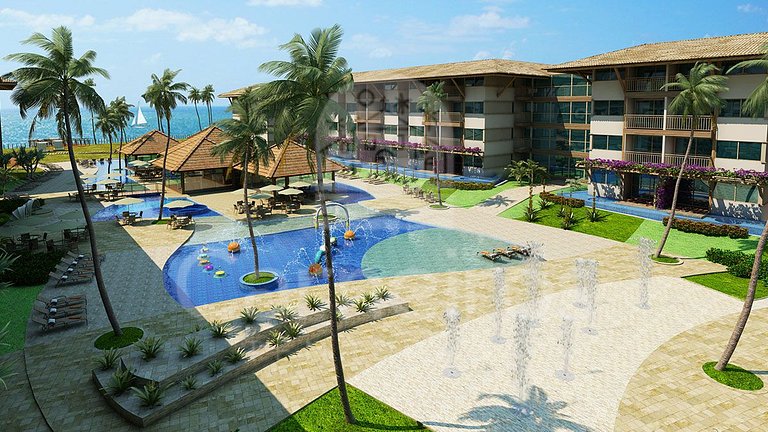 02 Quartos no La Fleur Polinésia (B10-51)