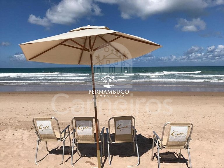 2 Quartos Vista Piscina - Cupe Beach Living (A04)