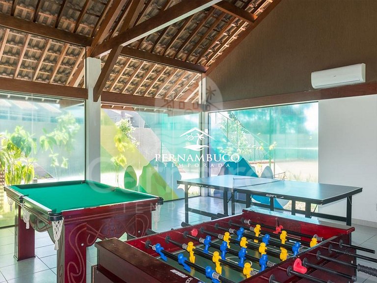 2 Quartos Vista Piscina - Cupe Beach Living (A04)