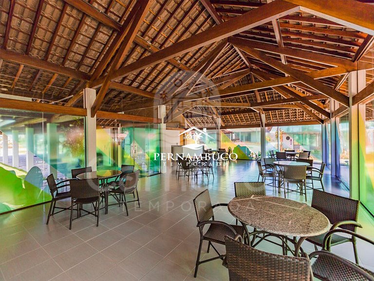 2 Quartos Vista Piscina - Cupe Beach Living (A04)