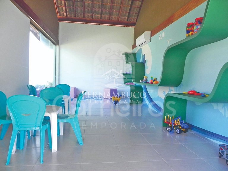 2 Quartos Vista Piscina - Cupe Beach Living (A04)