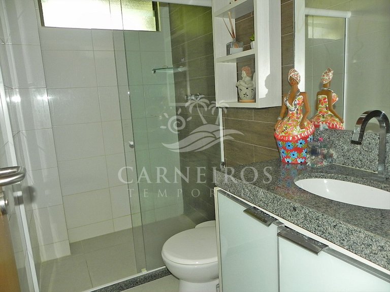 Bangalô Luxo - Piscina Privativa à Beira Mar (A7)