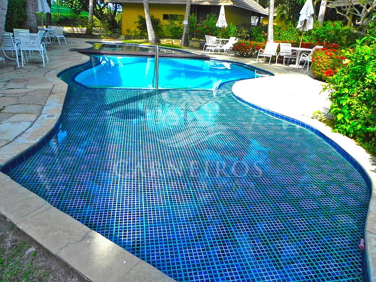 Flat 02 Quartos no Nannai Residence - Porto de Galinhas