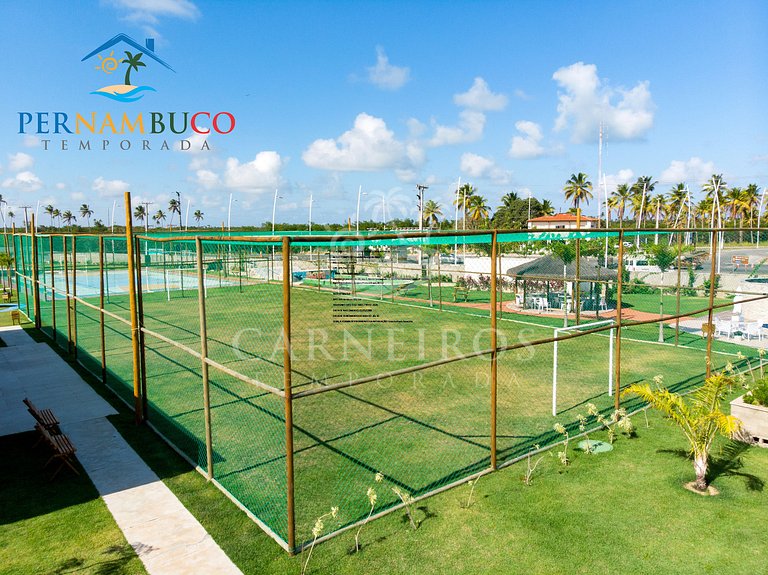 Flat 3 Quartos - Muro Alto Clube - Porto de Galinhas