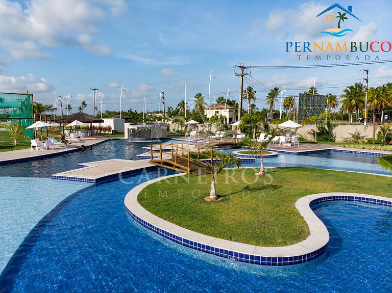 Flat 1 Quarto - Muro Alto Clube - Porto de Galinhas