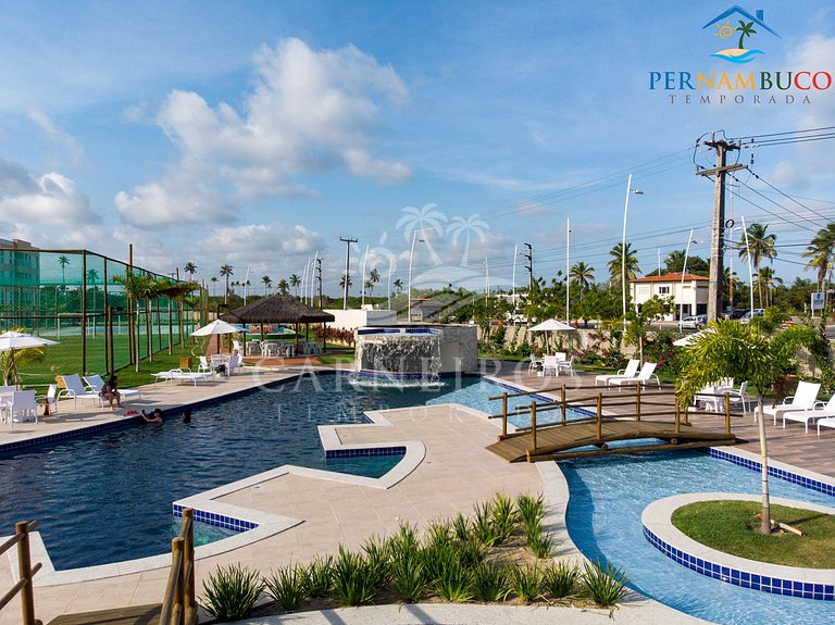 Flat 1 Quarto - Muro Alto Clube - Porto de Galinhas