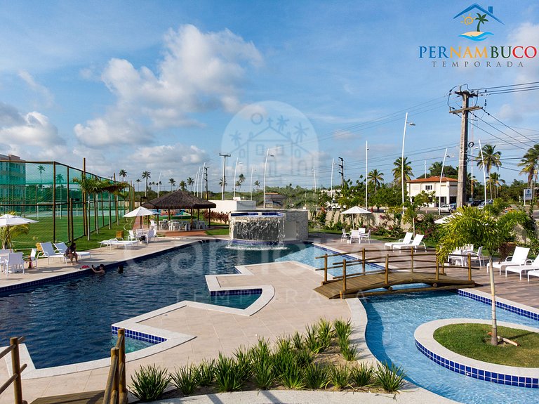 Flat 2 Quartos - Muro Alto Clube - Porto de Galinhas
