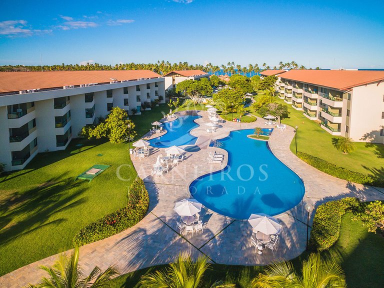 Flat 2 Quartos no Carneiros Beach Resort (B09-1)