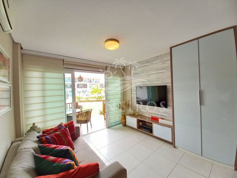 Flat 1 Quarto no Flat Club Meridional (A07-1)