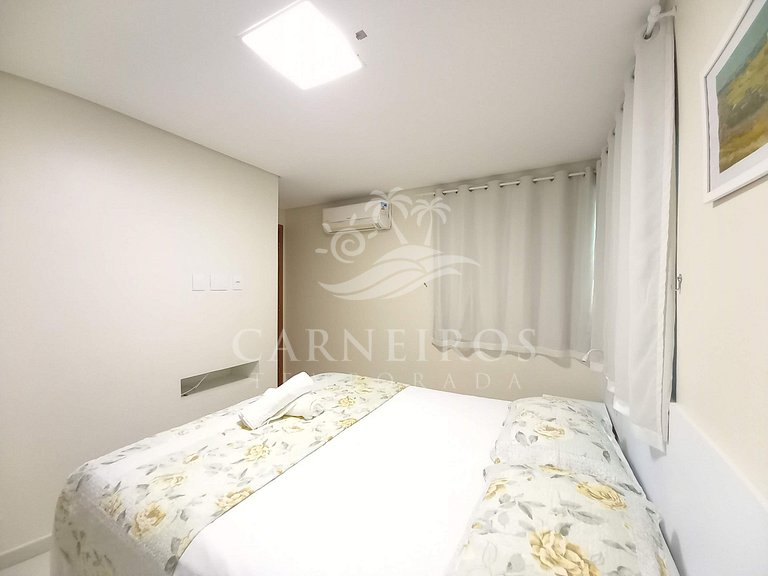 Flat 3 Quartos no Carneiros Beach Resort (A01-3)