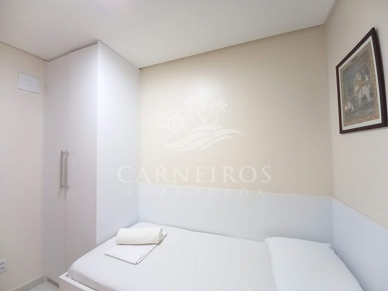Flat 3 Quartos no Carneiros Beach Resort (A01-3)