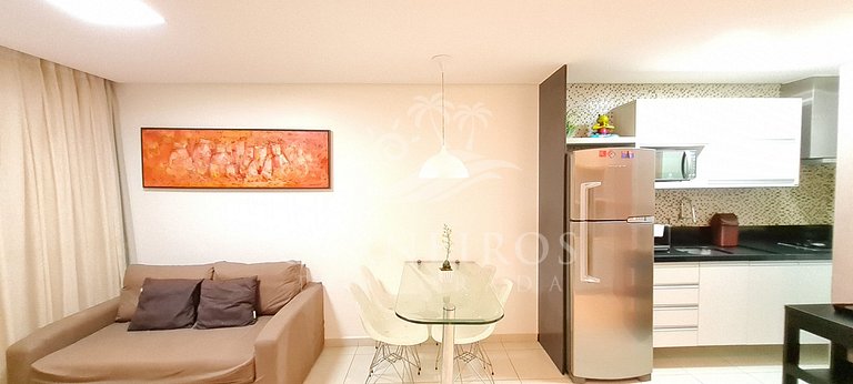 Flat 1 Quarto no Carneiros Beach Resort (A17-E)