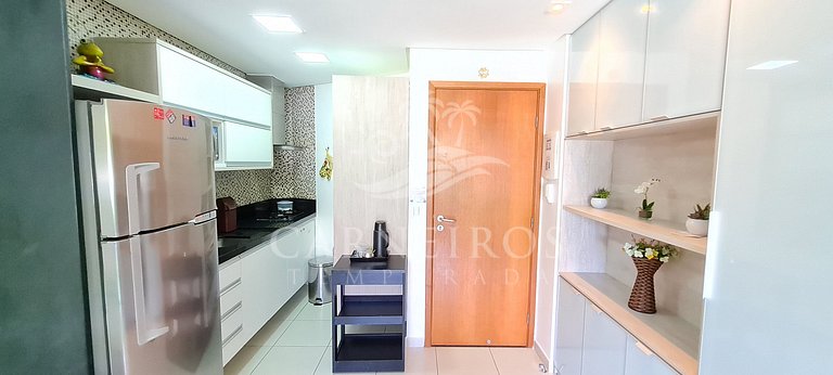 Flat 1 Quarto no Carneiros Beach Resort (A17-E)
