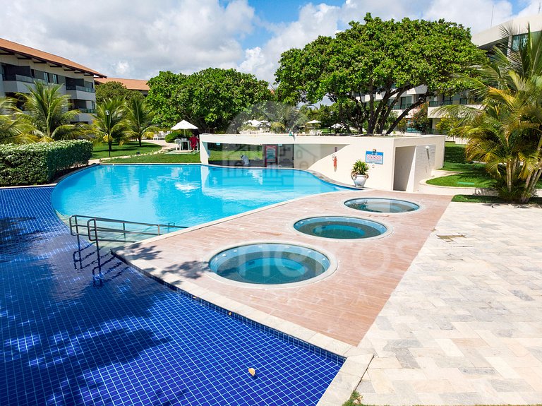 Flat 2 Quartos - Carneiros Beach Resort (C03-3)