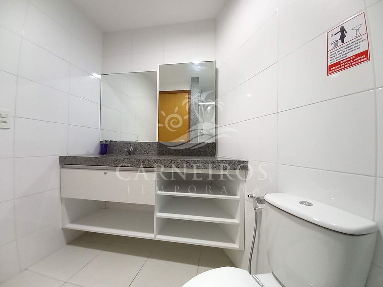 Flat 1 Quarto - Carneiros Beach Resort (B04-D)