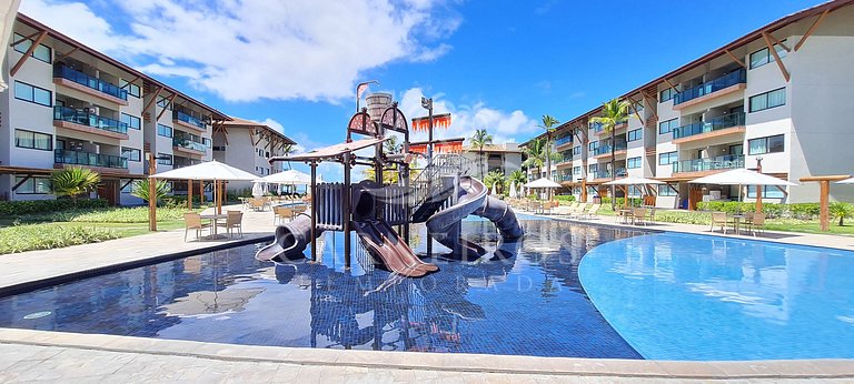 Flat 2 Quartos - La Fleur Polinésia - Porto de Galinhas