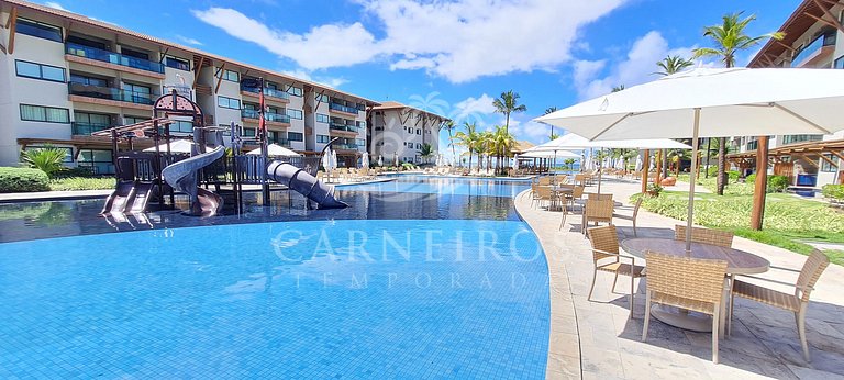 Flat 2 Quartos - La Fleur Polinésia - Porto de Galinhas