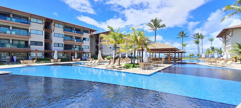 Flat 2 Quartos - La Fleur Polinésia - Porto de Galinhas