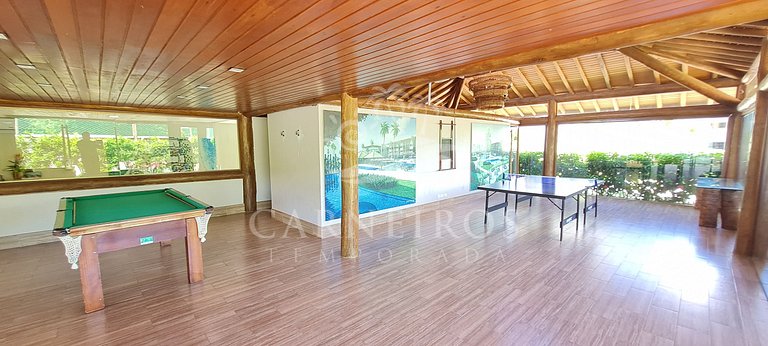 Flat 2 Quartos no La Fleur Polinésia (A01-32)