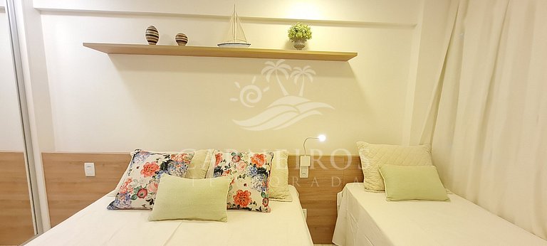 Flat 2 Quartos - La Fleur Polinésia - Porto de Galinhas