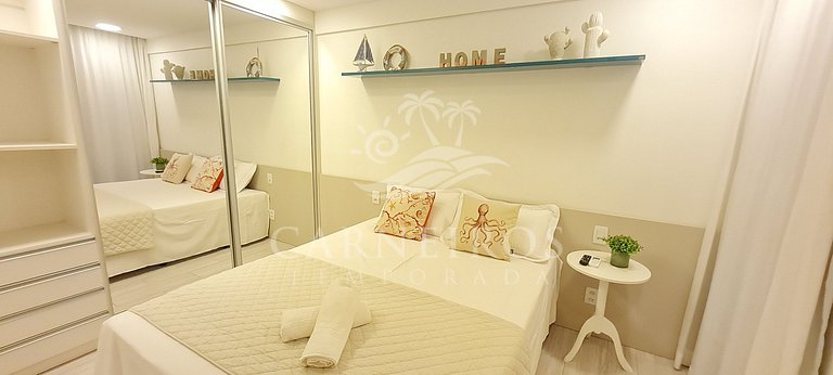 Flat 2 Quartos - La Fleur Polinésia - Porto de Galinhas