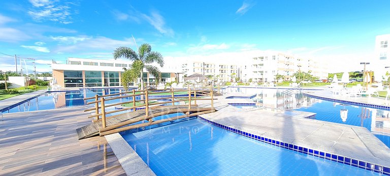 Flat 3 Quartos - Muro Alto Clube - Porto de Galinhas