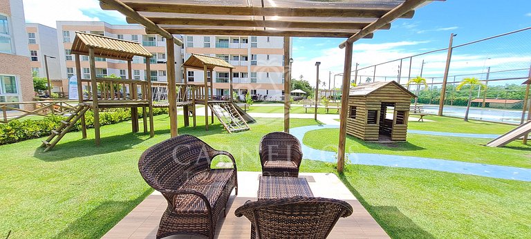 Flat 3 Quartos - Muro Alto Clube - Porto de Galinhas