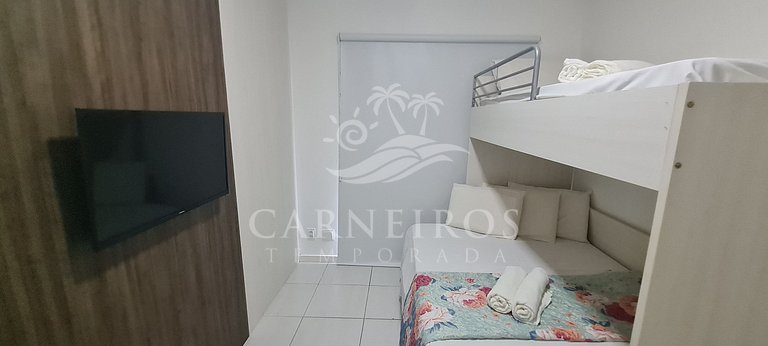 Flat 1 Quarto - Muro Alto Clube - Porto de Galinhas