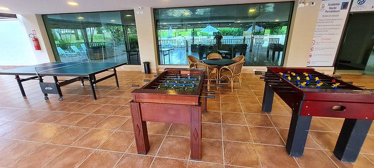 Flat com Varanda | Vista Piscina (E307)