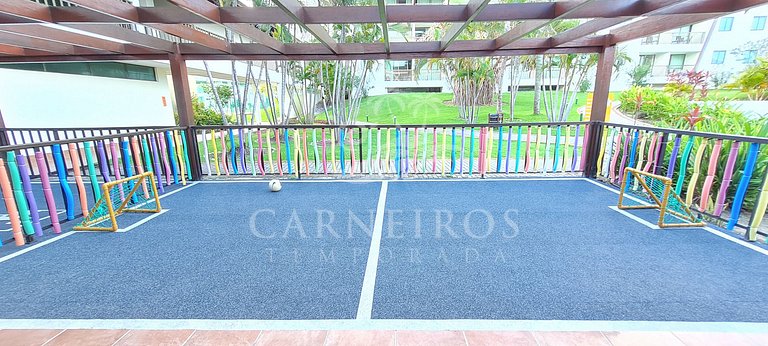 Flat 2 Quartos no Beach Class Muro Alto (B206)