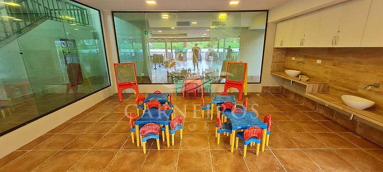 Flat 2 Quartos no Beach Class Muro Alto (B206)