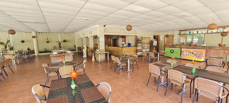 Flat com Varanda | Vista Piscina (E307)