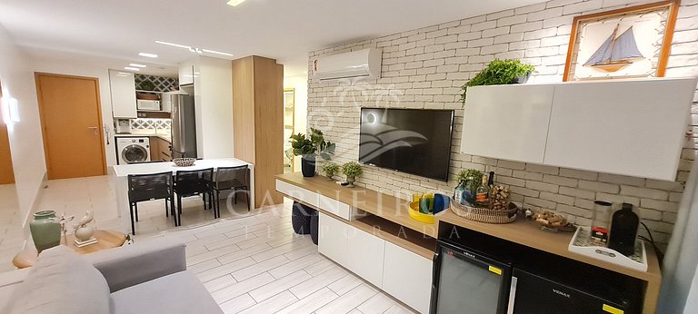 Flat 02 Quartos com Piscina Privativa - La Fleur Polinésia