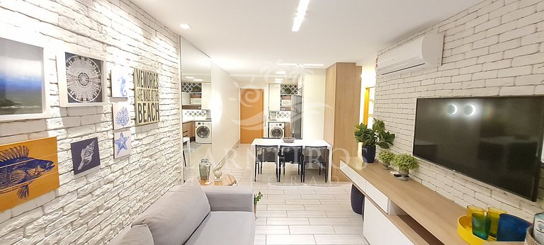 Flat 02 Quartos com Piscina Privativa - La Fleur Polinésia