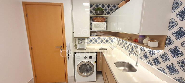 Flat 02 Quartos com Piscina Privativa - La Fleur Polinésia