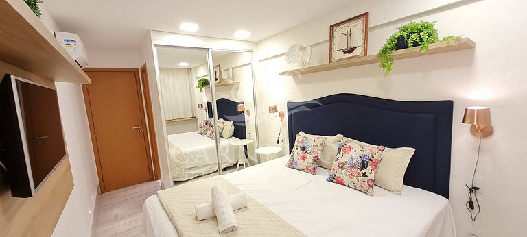 Flat 02 Quartos com Piscina Privativa - La Fleur Polinésia