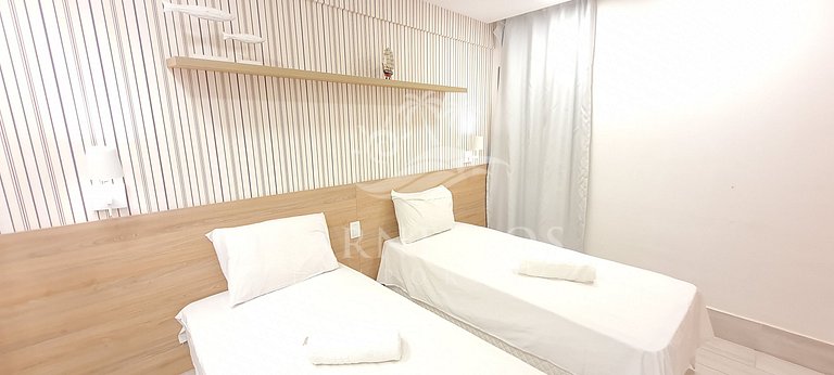 Flat 02 Quartos com Piscina Privativa - La Fleur Polinésia