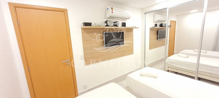 Flat 02 Quartos com Piscina Privativa - La Fleur Polinésia
