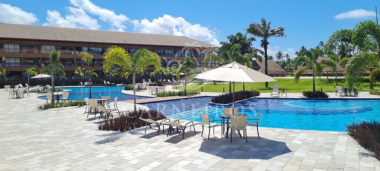 Flat 1 Quarto - Eco Resort Praia dos Carneiros (B16)