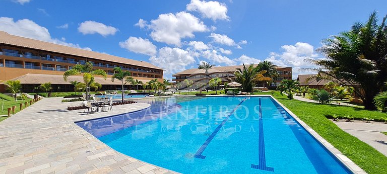Flat 2 Quartos no Eco Resort Praia dos Carneiros (B14-2)