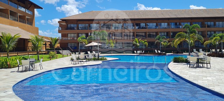 Flat 1 Quarto - Eco Resort Praia dos Carneiros (B16)