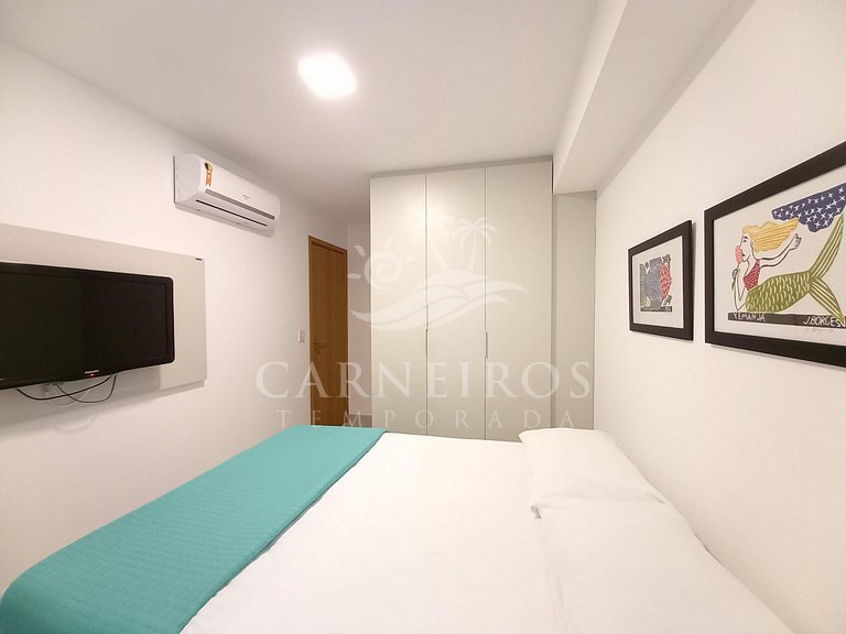 Flat 02 Quartos no Cupe Beach Living - (B03-C)