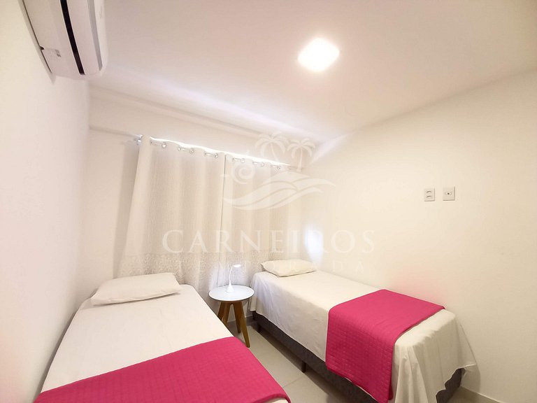 Flat 02 Quartos no Cupe Beach Living - (B03-C)