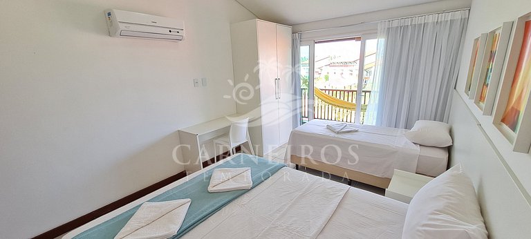 Flat 01 Quarto 2º Andar - Club Meridional Carneiros (B4-3PS)