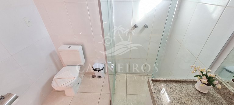Flat 01 Quarto 2º Andar - Club Meridional Carneiros (B4-3PS)