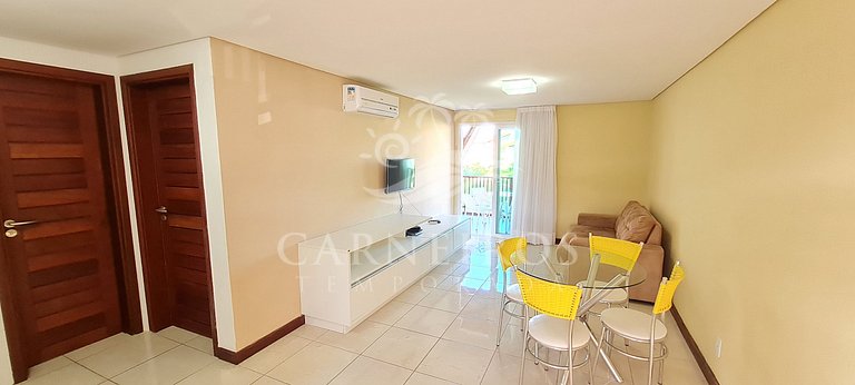 Flat 01 Quarto 1º Andar- Club Meridional Carneiros (B4-1PP)