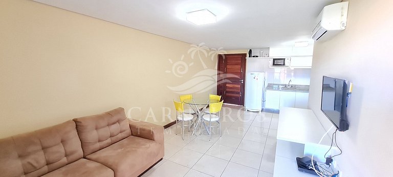 Flat 01 Quarto 1º Andar- Club Meridional Carneiros (B4-1PP)