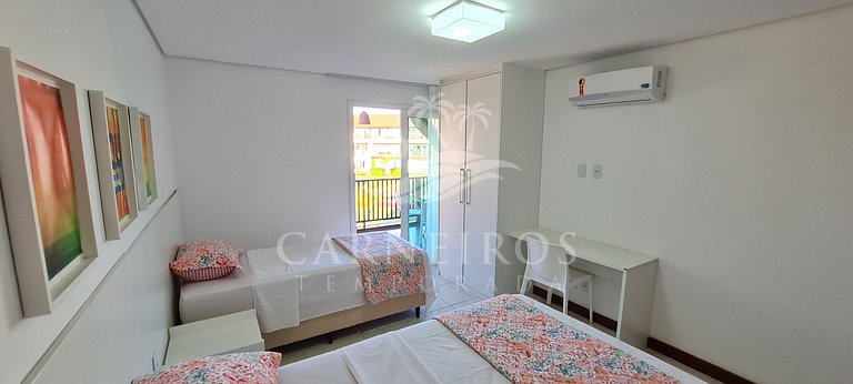Flat 01 Quarto 1º Andar- Club Meridional Carneiros (B4-1PP)